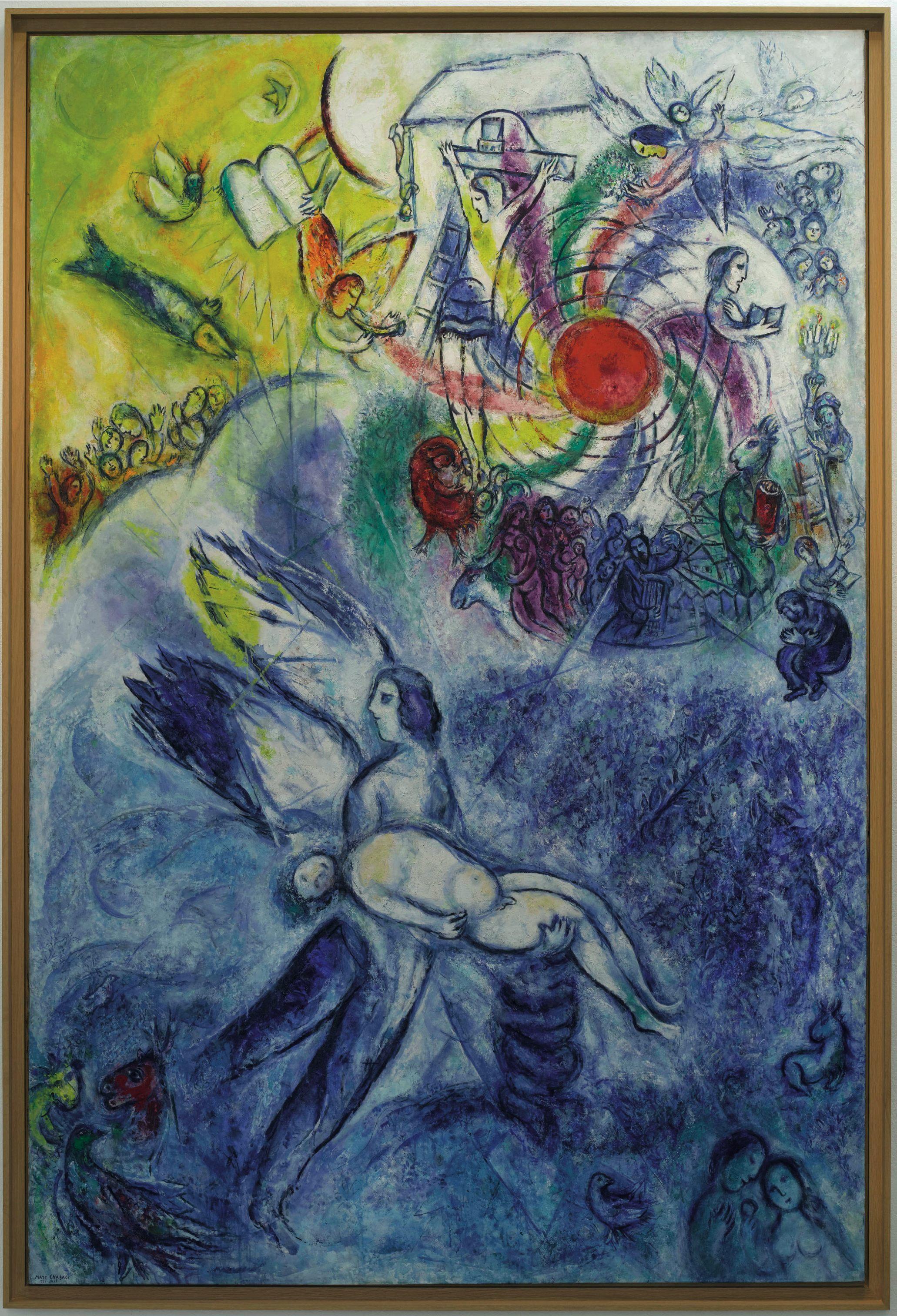 Marc Chagall - La creazione dell’uomo - 1956-58 - Musée national Marc Chagall, Nizza