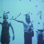 Roma Achituva e Camille Utterback, Text Rain. Immagine dall'archivio del WRO Art Center Roma Achituva e Camille Utterback, Text Rain. Immagine dall'archivio del WRO Art Center
