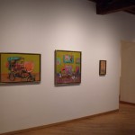 Leon Morrocco - Recent Painting from India – veduta della mostra presso la Edward Cutler Gallery, Milano 2011