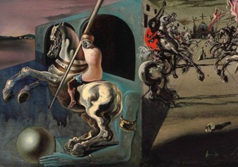 Salvador Dali - Chevaliers en parade