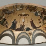 Enrico Reffo - Cristo Crocifisso con la Madonna, le tre Marie, San Giovanni Evangelista e angeli - 1881 ca.