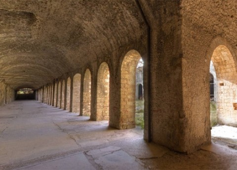 Uno scorcio del complesso di Ercole Vincitore a Tivoli