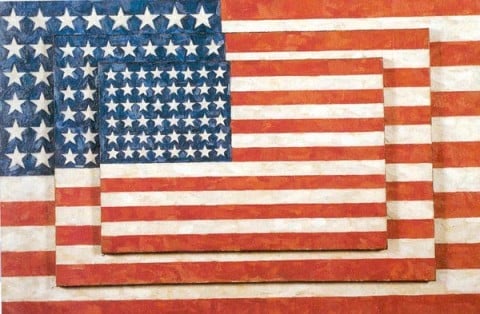 Jasper Johns - Three Flags