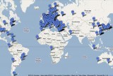 Le biennali nel mondo - © Google Map data