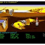 Indiana Jones and the Last Crusade: The Graphic Adventure (1989) and Salvador Dali’s The Persistence of Memory (1931). Image credit: Aled Lewis Indiana Jones and the Last Crusade: The Graphic Adventure (1989) and Salvador Dali’s The Persistence of Memory (1931). Image credit: Aled Lewis