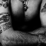 modello: Dinos Chapman, 49 anni, Londra // fotografo: Hedi Slimane // data tattoo: June 5, 2011 // artista: Dinos Chapman // tatuatore: Mo Coppoletta modello: Dinos Chapman, 49 anni, Londra // fotografo: Hedi Slimane // data tattoo: June 5, 2011 // artista: Dinos Chapman // tatuatore: Mo Coppoletta