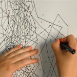 Thomas Pavitte, Mona Lisa 6,239 Dot-to-Dot Drawing, 2011 6 Thomas Pavitte, Mona Lisa 6,239 Dot-to-Dot Drawing, 2011 6