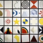 Lucio Del Pezzo - Casellario 40 elementi - 1974