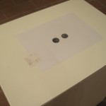 Federico Pietrella - La Passeggiata - 1997-2011 - fotocopia A4 e scontrini fiscali - veduta dell'allestimento