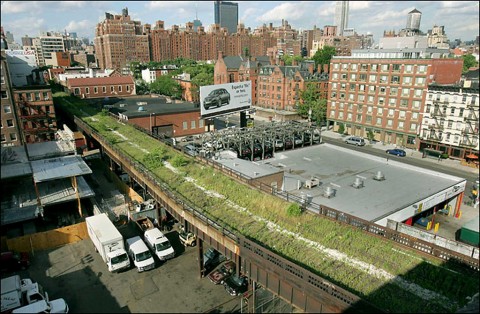 Un tratto della High Line