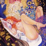 Milo Manara - La modella e il pittore Klimt