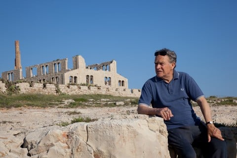 Nunzio Massimo Nifosì - Piero Guccione. Verso l’infinito - photo dal set di Gianni Mania