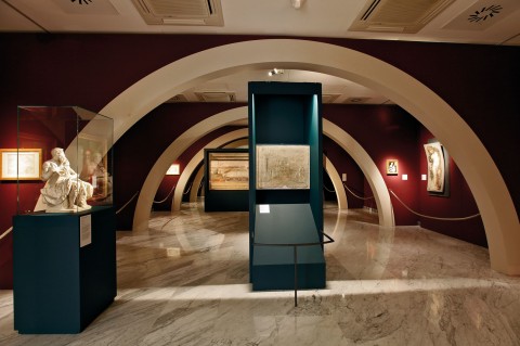 Il Rinascimento a Roma  - veduta della mostra presso Palazzo Sciarra, Roma 2011 - photo Claudio Raimondo