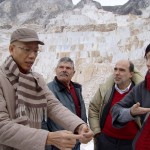 Cai Guo-Qiang alle cave Michelangelo di Carrara