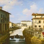 Angelo Inganni - Il Naviglio dal ponte di San Marco - 1834-37 - Collezione Intesa Sanpaolo - Gallerie d'Italia - Piazza Scala - Milano Angelo Inganni - Il Naviglio dal ponte di San Marco - 1834-37 - Collezione Intesa Sanpaolo - Gallerie d'Italia - Piazza Scala - Milano