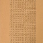 Dadamaino - Lettera 7 dell'alfabeto della mente - 1980 - inchiostro su carta
