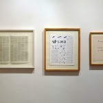 Alfabeti della mente - veduta della mostra presso la Galleria P420, Bologna 2011