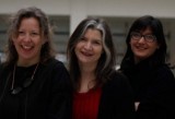 Da sinistra Katrin Sigurdardottir, Mary Ceruti e Ilaria Bonacossa