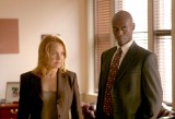 Rhonda Pearlman e Cedric Daniels in The Wire