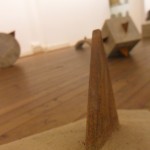 Mauro Staccioli - Gli anni del cemento 1968-1982 - veduta della mostra presso la Galleria Il Ponte, Firenze 2012 - photo Simone Rebora