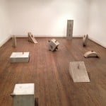Mauro Staccioli - Gli anni del cemento 1968-1982 - veduta della mostra presso la Galleria Il Ponte, Firenze 2012