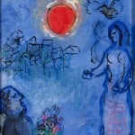 Marc Chagall - L'offrande au soleil rouge - 1978 ca. - courtesy of SEM-ART Gallery Monaco