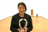 Marina Abramovic con il Lancia Award
