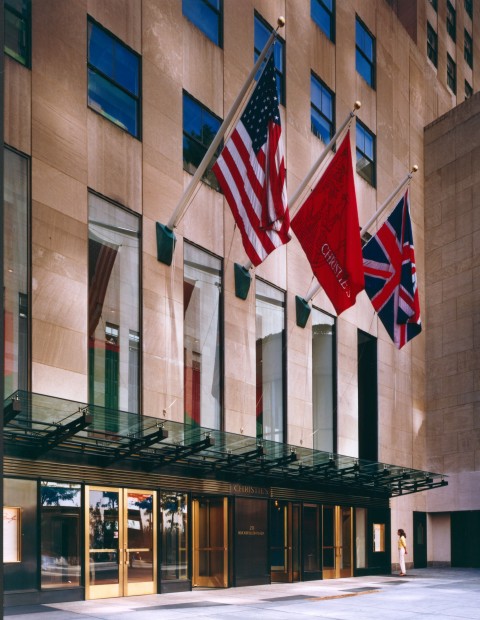 Exterior of Christies New York Martelletti italiani: parla Christie's