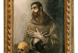Il San Francesco ritrovato a Parigi (foto Stephen Salpukas - The College of William and Mary)