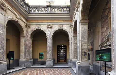 La Chiesa di Santa Maria Donnaregina in uso al Madre Sangue giovane nei musei