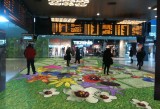 Rendering dell'installazione Green carpet alla Stazione Garibaldi