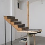 Oscar Tuazon/Elias Hansen - Untitled (Kodiak Staircase) - 2008 - photo Giorgio Benni - courtesy Collezione Giuliani, Roma