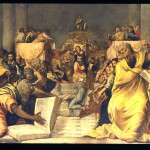 Tintoretto - Gesù tra i Dottori - 1542 - Milano, Museo del Duomo