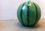 Ai Weiwei - Watermelon - 2006 - porcellana - courtesy the artist & Lisson Gallery - photo Gino Pisapia