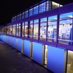 21er Haus - veduta notturna esterna