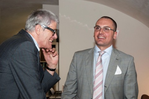 Giacomo Guidi con Pio Monti