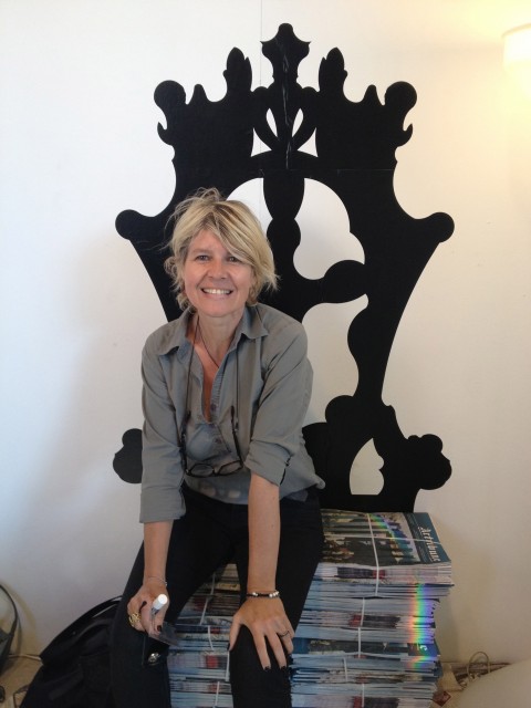 Clara Tosi Pamphili Roma Updates: tutti a fare i principini sul trono di Artribune. Ancora foto dal nostro stand, dove gli artvip bramano per farsi fotografare