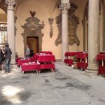 Dopo: l'opera di Qiu Yi, danneggiata e smantellata