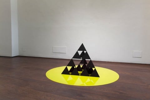 Lukáš Machalický – Foll's Mate - veduta della mostra presso F_AIR, Firenze 2012