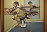 Francis Bacon, Figure Writing Reflected in Mirror, 1976