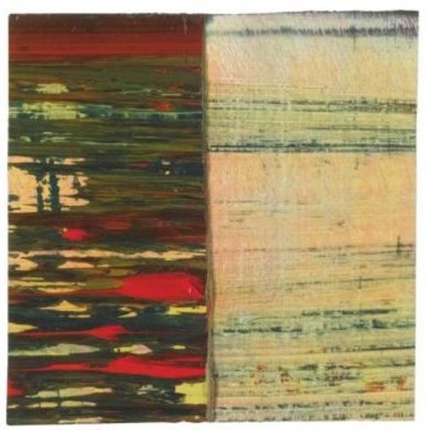 Gerhard Richter Miniature di 8x8 cm Chi avrà sborsato 36mila euro per il “francobollo” firmato Gerhard Richter? Seconda giornata per Sotheby’s Milano, ancora invenduti, ma totali in crescita