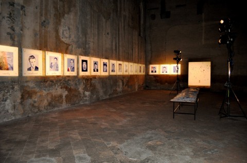 Installation View Global Education Ex Chiesa S.Matteo Hitler, Lukashenko, Stalin, Mao? Li chiudo tutti in chiesa. A Lucca la nuova tappa della Global Education di Giuseppe Stampone, ecco la fotogallery…