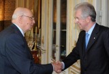 Napolitano + Monti