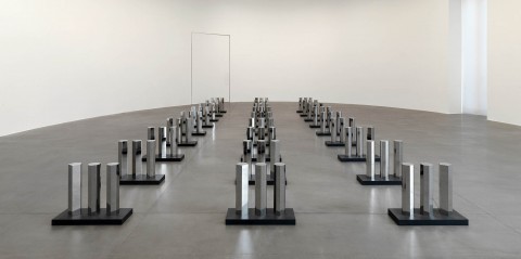 Walter De Maria The 5 7 9 Series Variation 5 7 9 1992 1996 View 3.Courtesy of Gagosian Gallery.Photo by Matteo Piazza L’ars combinatoria di Walter De Maria