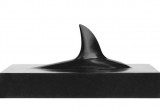 Giovanni Maria Manganelli, Pinna di squalo,1996, marmo nero