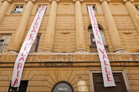 Il Teatro Valle occupato a Roma