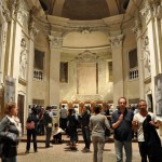 Chiesa di San Carlo, una delle mostre del Circuito Off, Conversioni in San Carlo #1-3 (esposizioni di Giusi Fanella, Enrico Genovesi e Donatella Mancini)