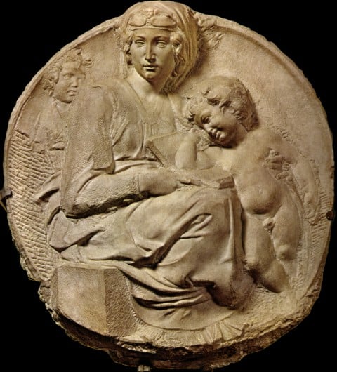 2915 Michelangelo 2C tondo pitti Una Sant’Anna in forma smagliante