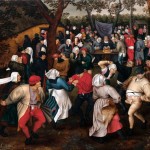Pieter Brueghel il Giovane - Festa di matrimonio all'aperto - 1610 ca. - collezione privata