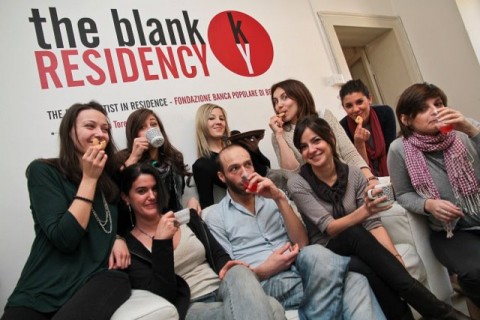 Lo staff di The Blank Residency - foto: Maria Zanchi